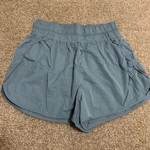 Yogalicious High Waist Blue Shorts